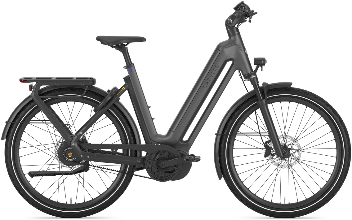 Cykler - Elcykler - Gazelle Eclipse C380 HMB Dame 2024 - Grå