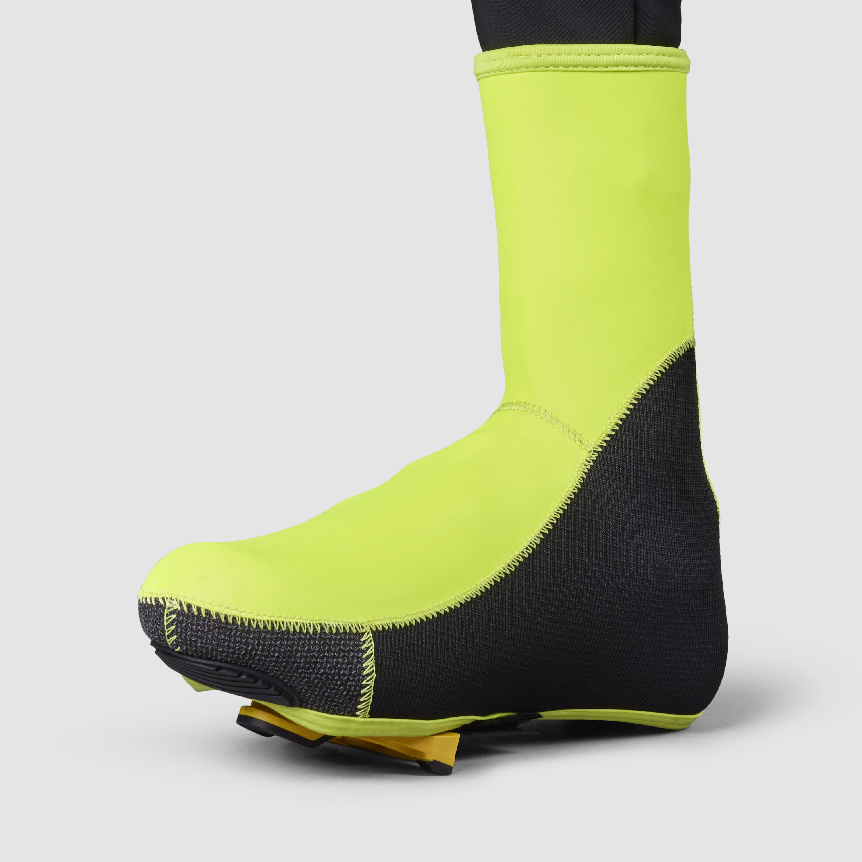 Beklædning - Skoovertræk - GripGrab PACR Vandtæt Winter Skoovertræk - Yellow Hi-Vis