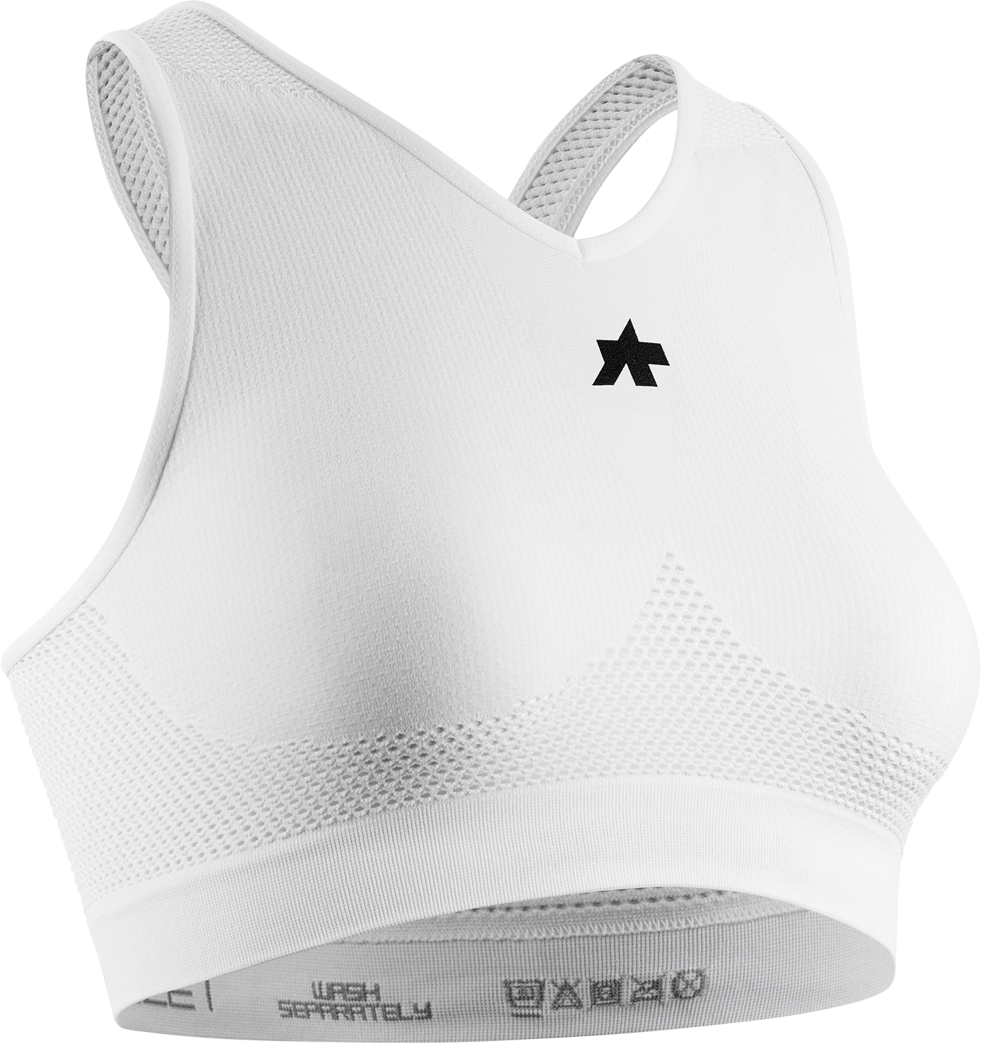 Assos Women's Cropped Tank Skin Layer P1 - White Series