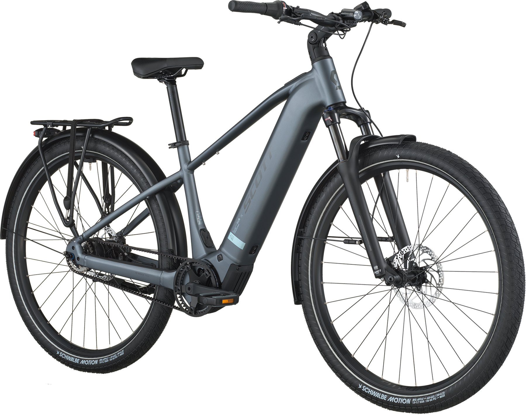 Cykler - Elcykler - Scott Sub Tour eRIDE 20 2026 - Smoke Grey