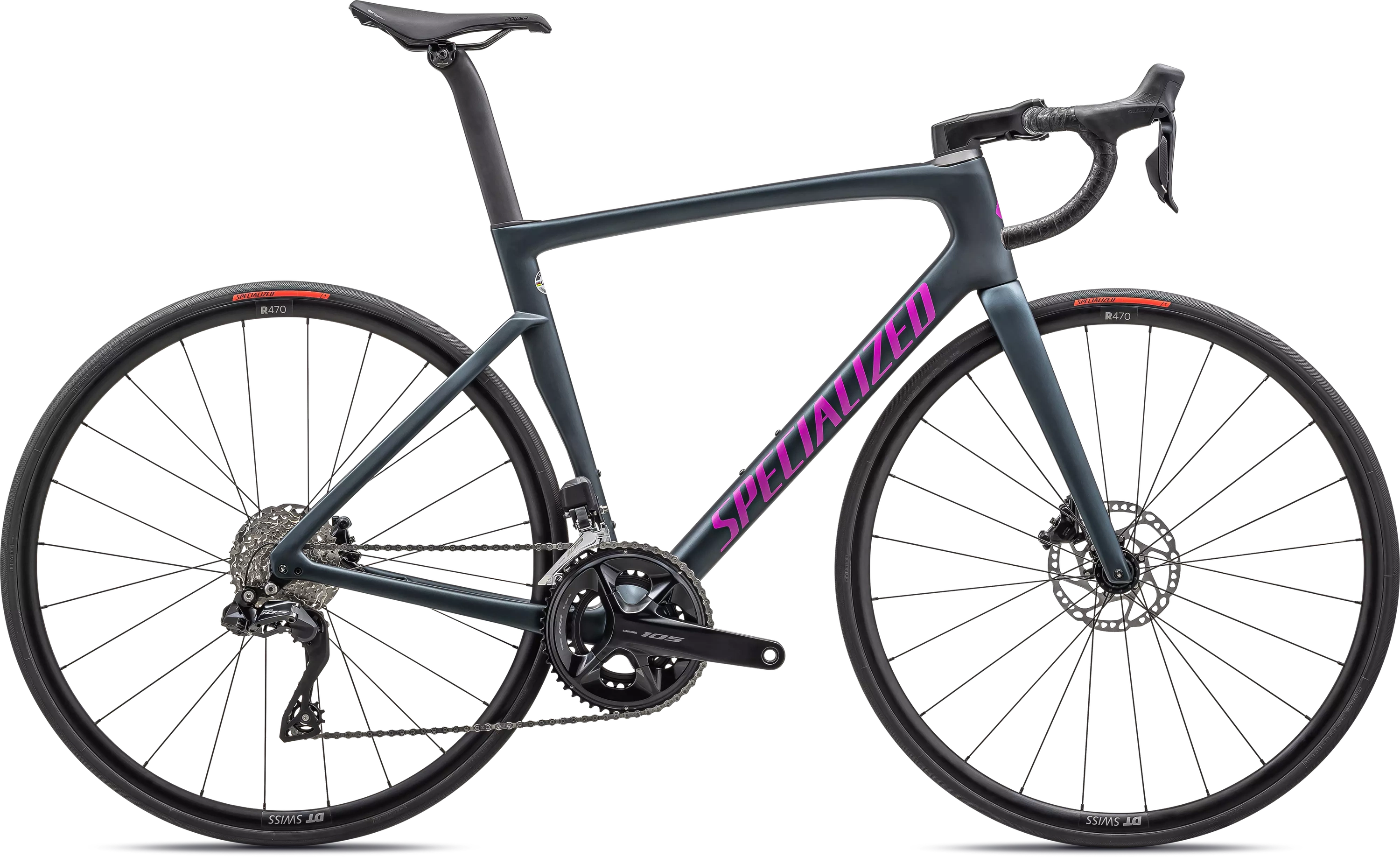 Tarmac Sl7 Comp Shimano 105 Di2 2024 Blå Fra Specialized