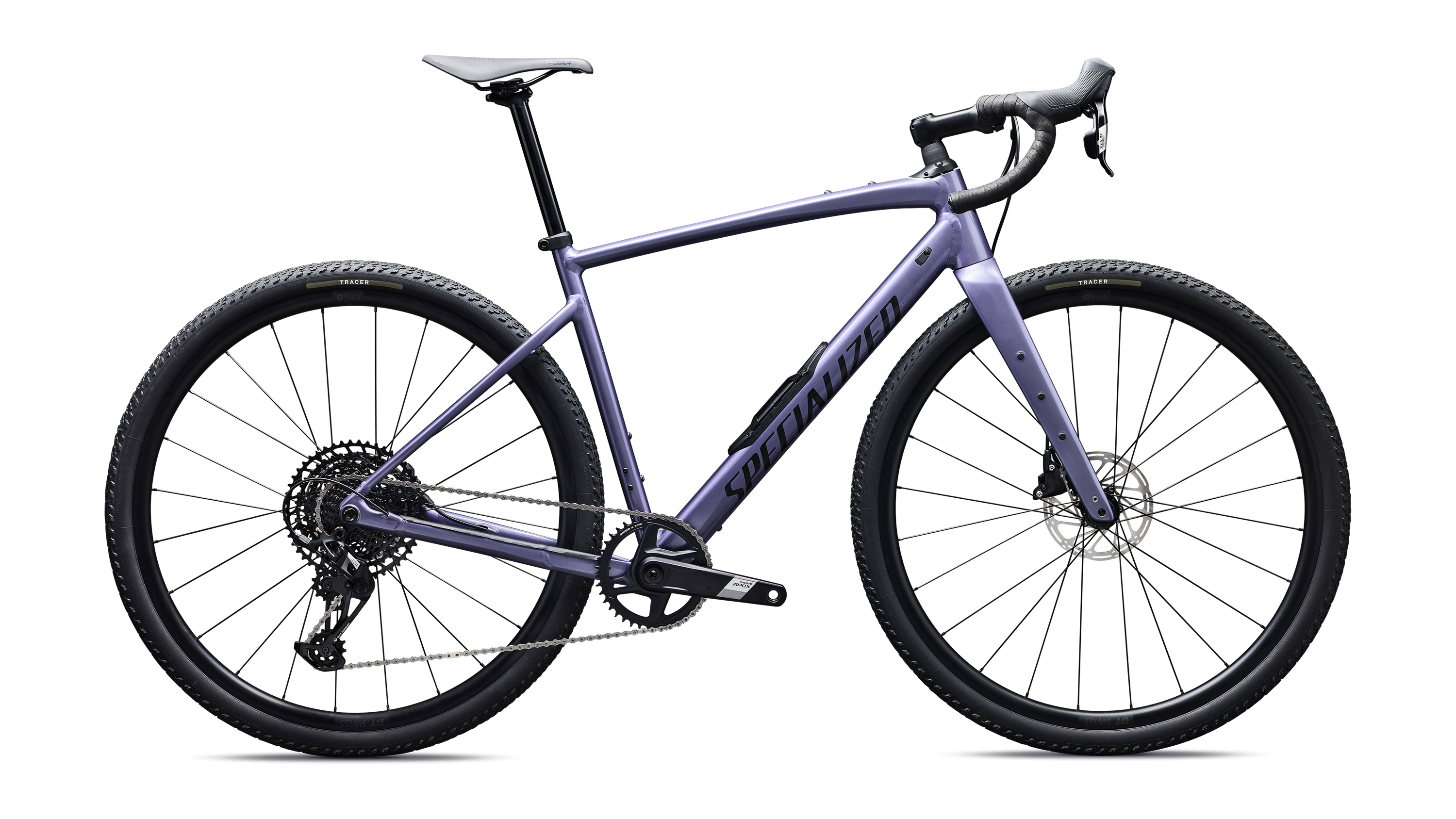 Cykler - Gravel cykler - Specialized Diverge 4 Comp Alloy 2026 - Gloss Mauve Metallic / Obsidian