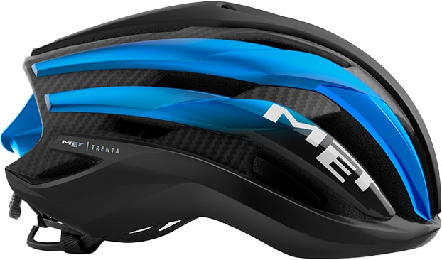Beklædning - Cykelhjelme - MET Helmet Trenta 3K Carbon - Sort/Blå