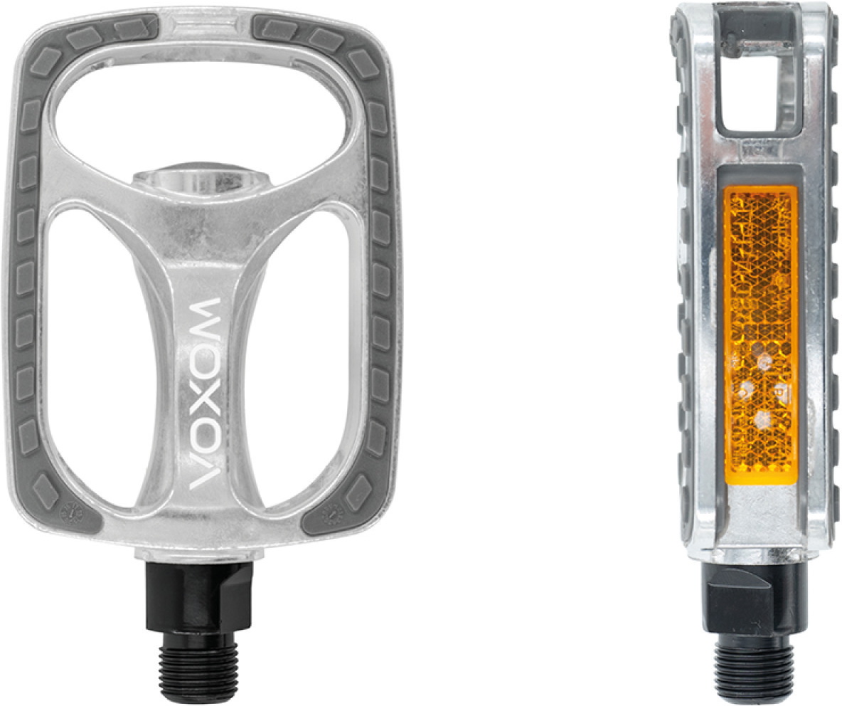 Voxom PE7 Trekkingpedaler - Silver/Black Voxom PE7 Trekkingpedaler - Silver/Black
