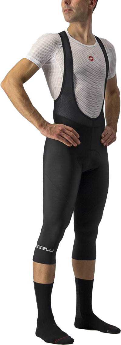 Beklædning - Cykelbukser - Castelli ENTRATA THERMAL BIBKNICKER Cykelbukser - Sort