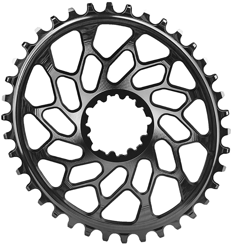 Absoluteblack Chainring Direct Mount Singlespeed 36t 1x10/11/12 Oval Sram Sort