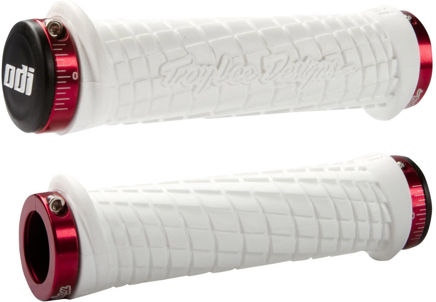 ODI Troy Lee Designs Lock-On MTB Greb 130mm - White