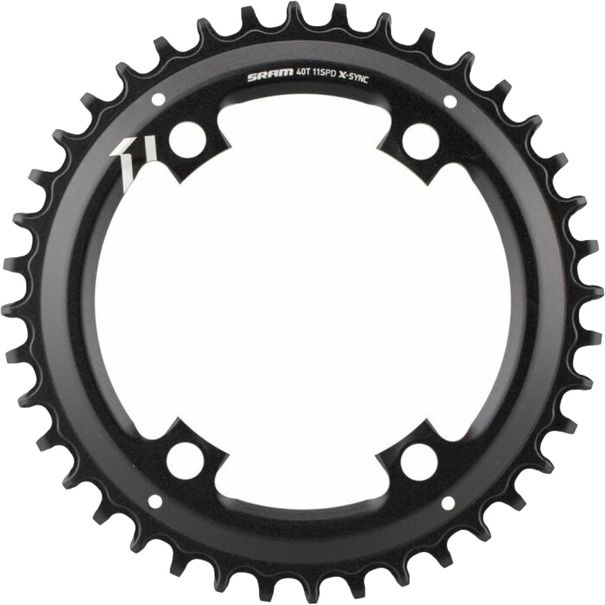 SRAM Apex 1 Klinge 44T X-SYNC 1x 11 speed 110 BCD Sort SRAM Apex 1 Klinge 44T X-SYNC 1x 11 speed 110 BCD Sort