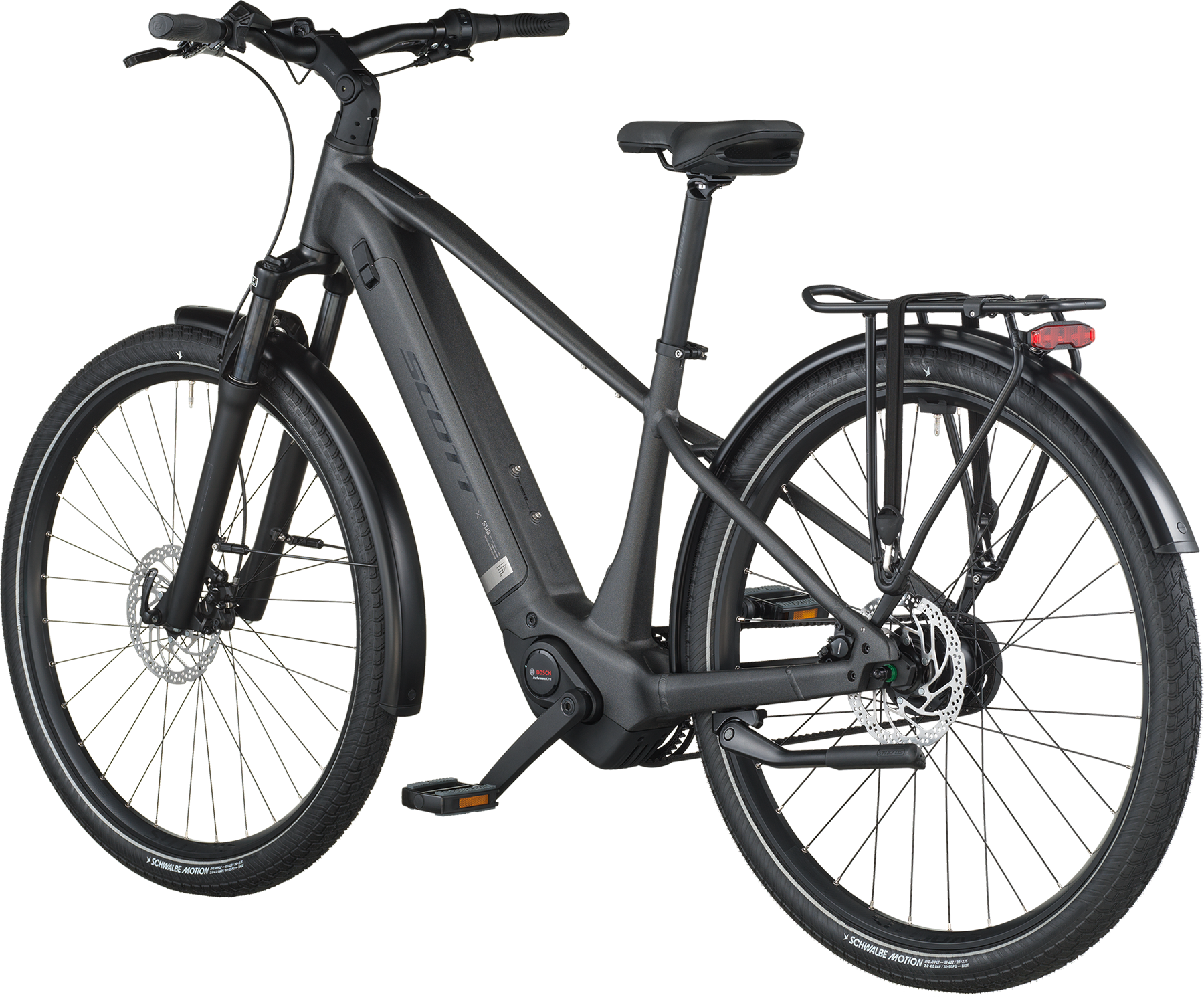 Cykler - Elcykler - Scott Sub Tour eRIDE 30 2026 - Midnight Grey