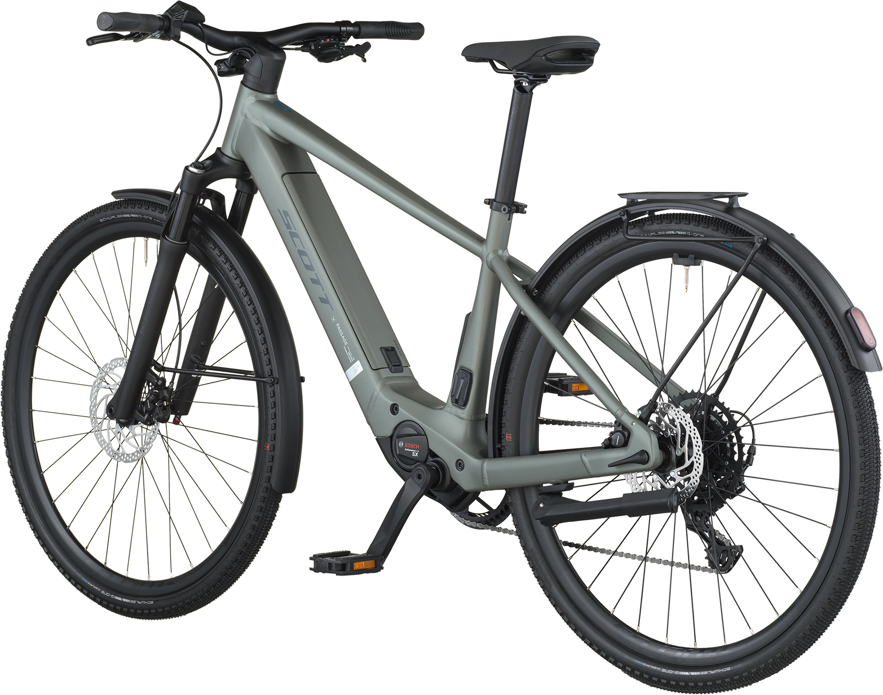 Cykler - Elcykler - Scott Passage eRIDE 20 2026 - Highland Green