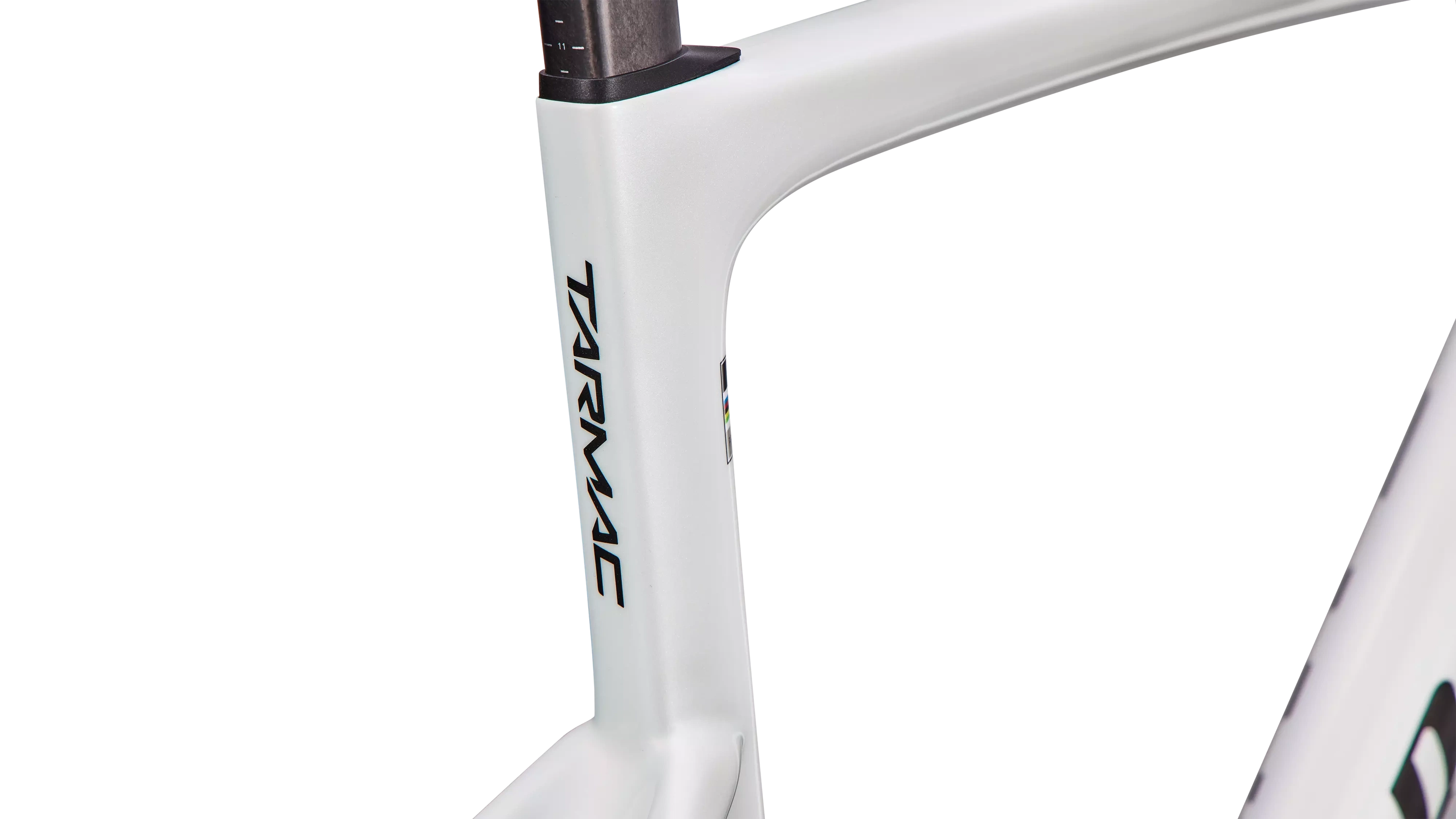 Cykler - Racercykler - Specialized S-Works Tarmac SL9 Frameset FACT 12r Carbon 2027 - Gloss White Silver Metallic