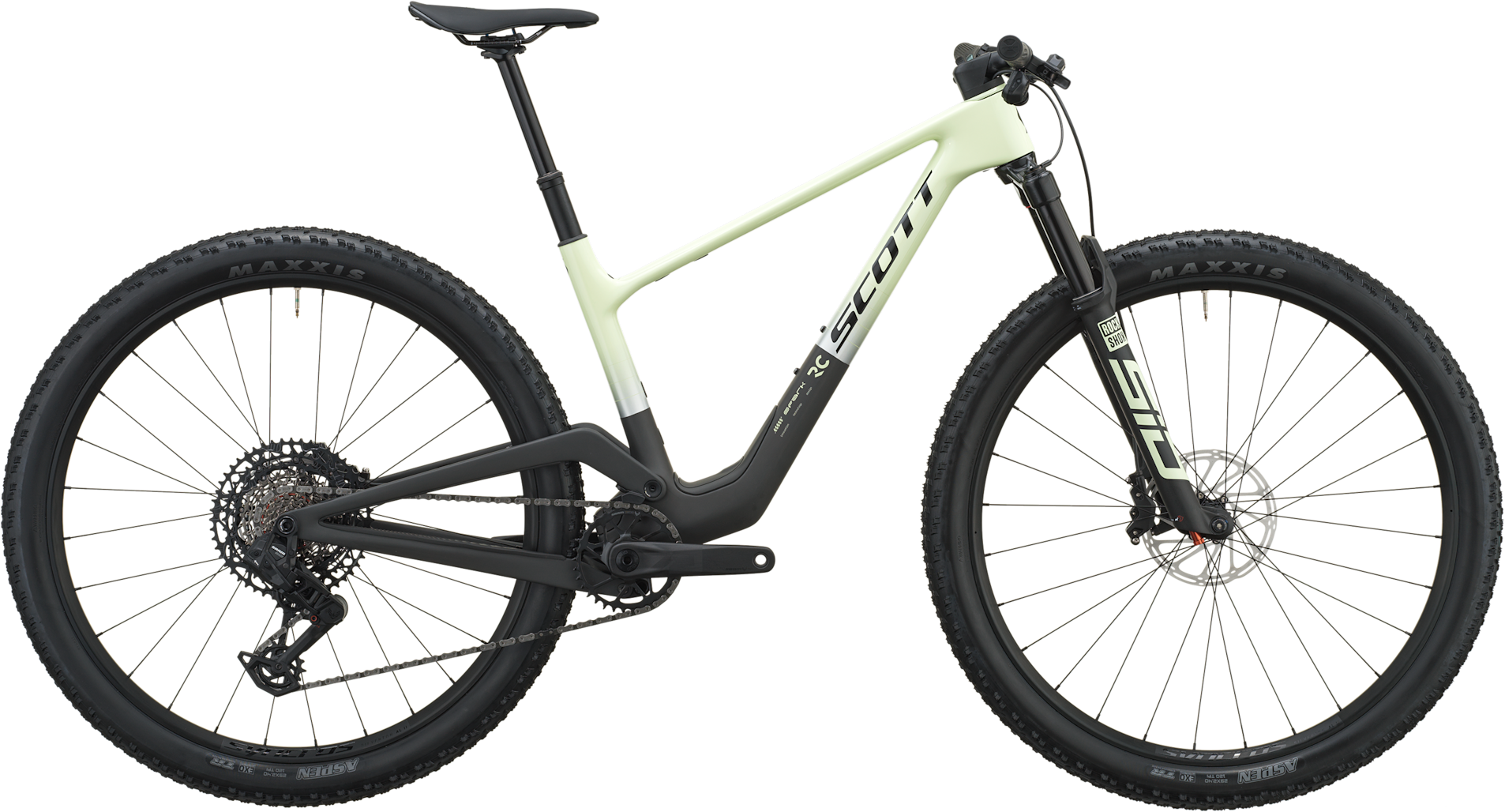 Scott Spark RC Team 2027 - Cream Green
