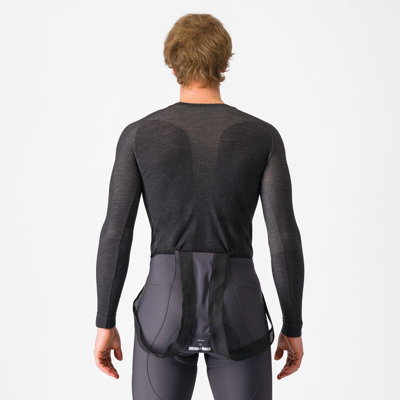 Beklædning - Baselayer / Undertøj - Castelli MERINO SEAMLESS BASELAYER - Sort