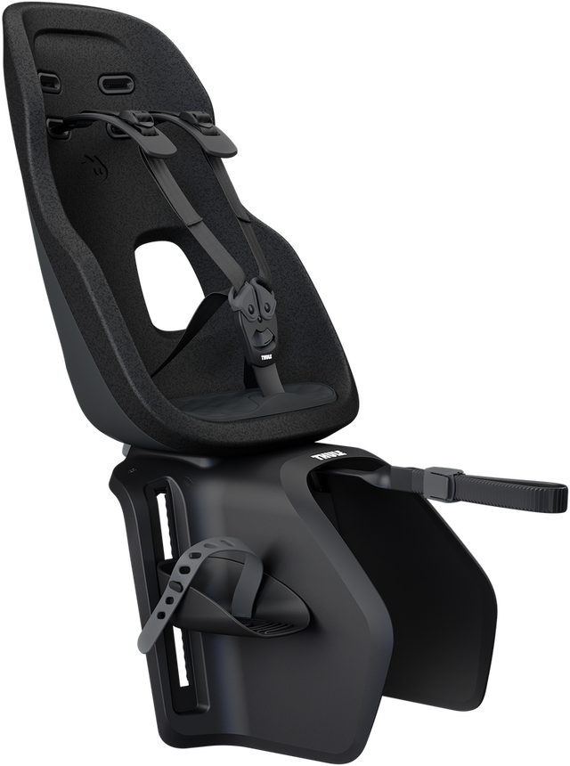 Thule Yepp Nexxt 2 Maxi barnestol til Montering på bagagebærer - Midnight Black