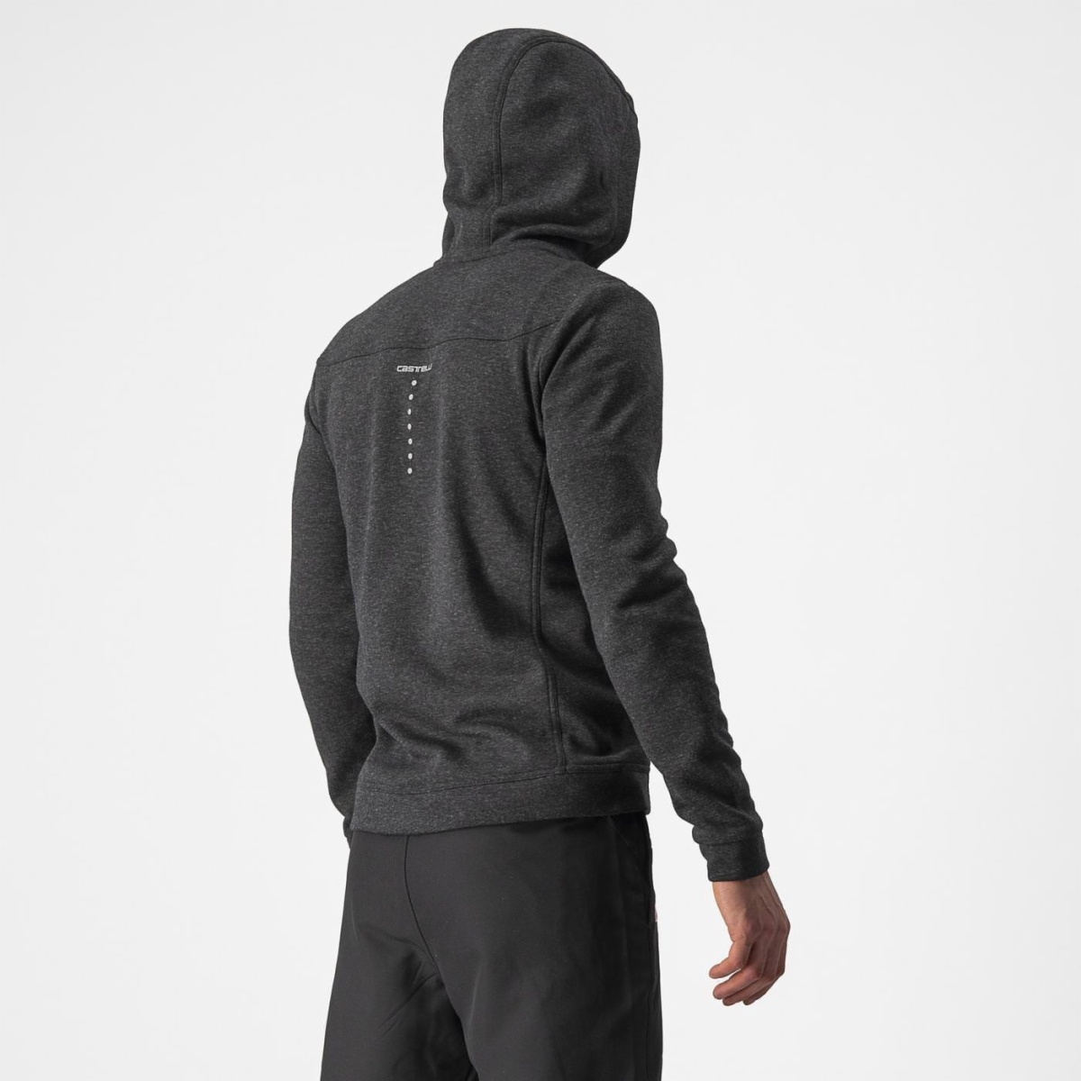 Beklædning - Merchandise - Castelli MILANO FULL ZIP FLEECE Sweatshirt - Grå