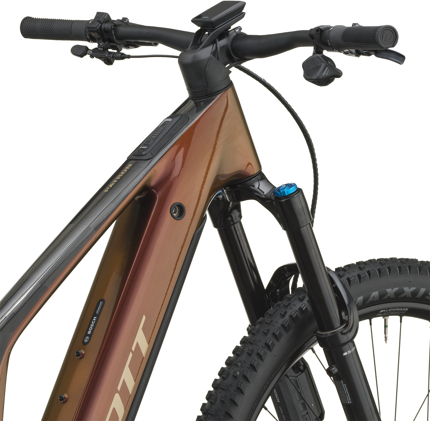 Cykler - Elcykler - Scott Patron 10 2027 - Obsidian Red