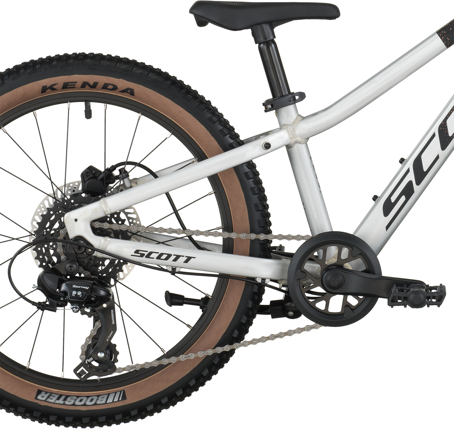 Cykler - Børnecykler - Scott Scale 200 2026 - Alloy Silver