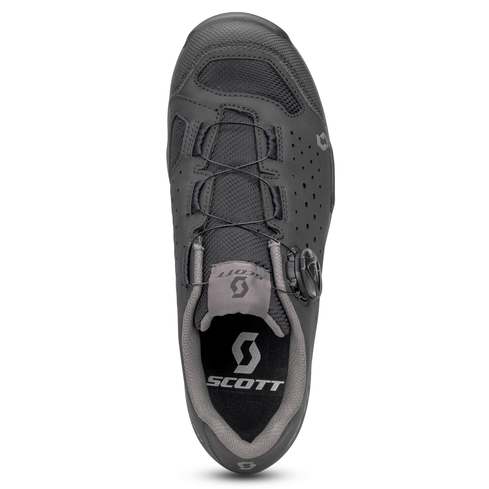 Beklædning - Cykelsko - Scott Shoe Womans Sport Trail Evo Boa - Matt Black Anthracite Grey