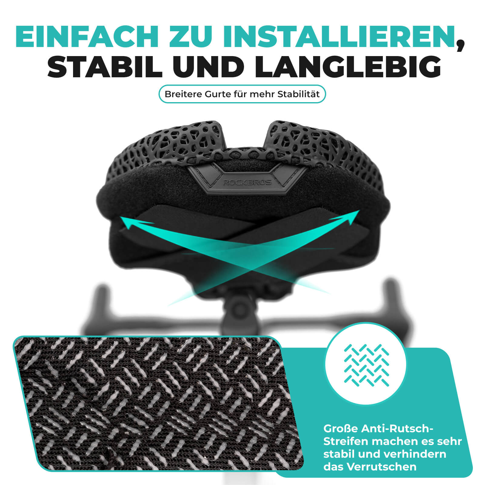 Tilbehør - Cykelsadel - RockBros Sadelovertræk 3D Stødabsorberende