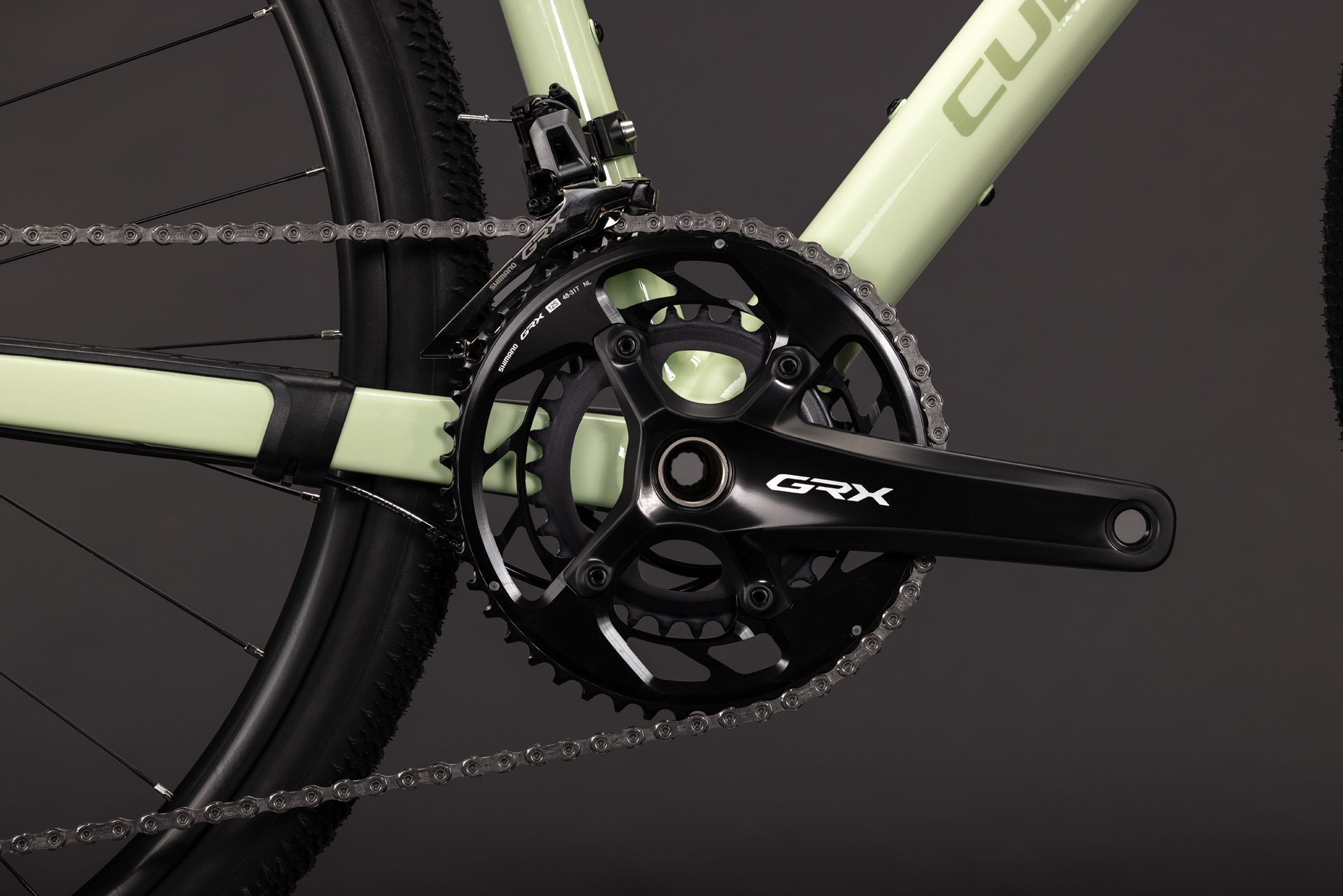 Cykler - Gravel cykler - Cube Nuroad Race 2027 - Lindgreen´n´Matcha