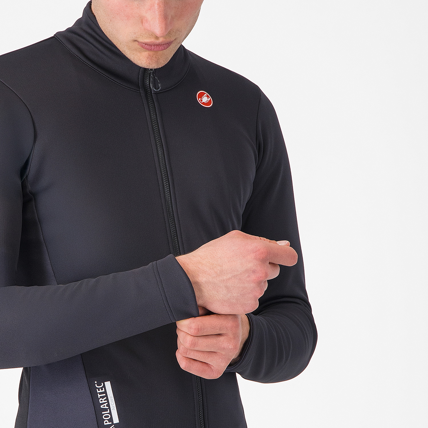 Beklædning - Cykeljakker - Castelli ENTRATA 2 Jacket - Light Black/Dark Gray