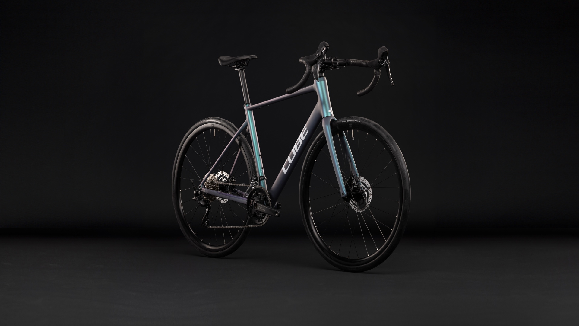Cykler - Racercykler - Cube Attain Race 2027 - Smaragdgrey´n´White