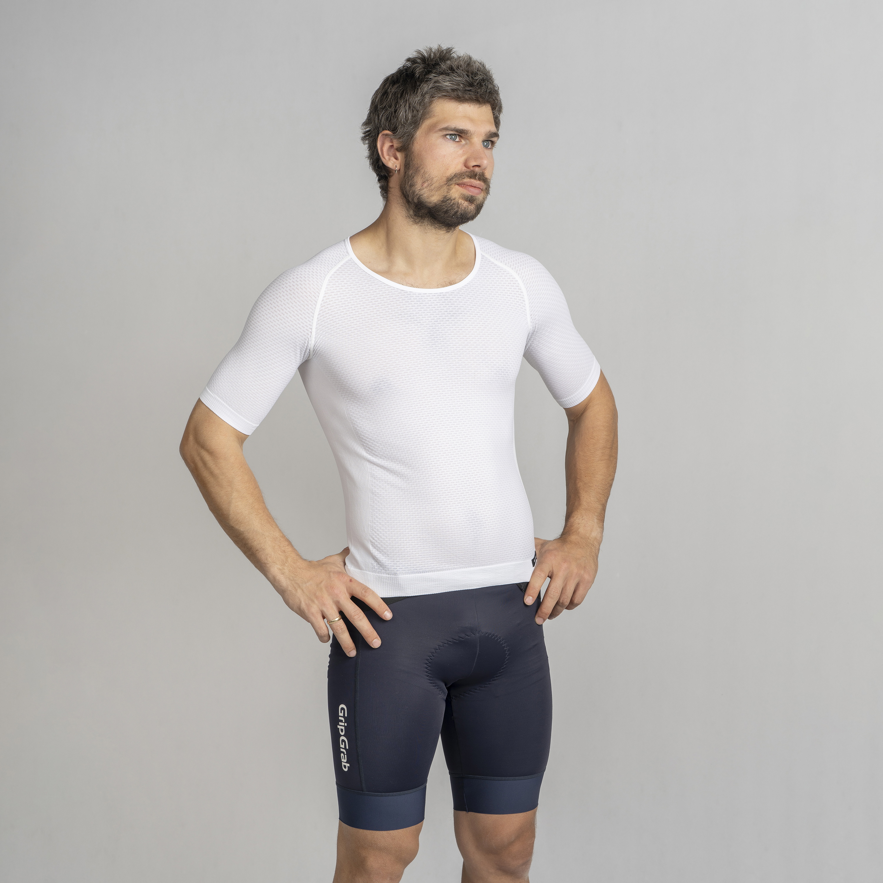 Beklædning - Baselayer / Undertøj - GripGrab PACR Sommer Kortærmet Base Layer - White