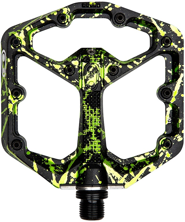 Se CrankBrothers Pedal Stamp 7 - Small - Lime hos Cykelexperten.dk
