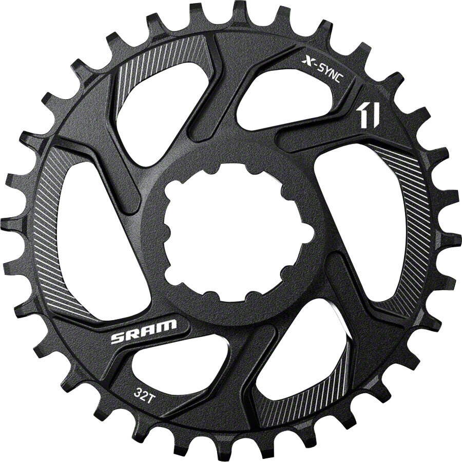 SRAM X-SYNC Klinge 32T Direct Mount 6mm Offset 1x 11 speed Sort SRAM X-SYNC Klinge 32T Direct Mount 6mm Offset 1x 11 speed Sort