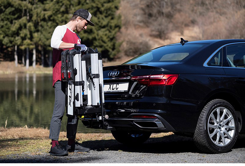 Tilbehør - Cykelholdere - Cykelholder til elcykel - XLC Almada Work-E Xtra Foldbar Cykelholder (Elcykel Kompatibel)