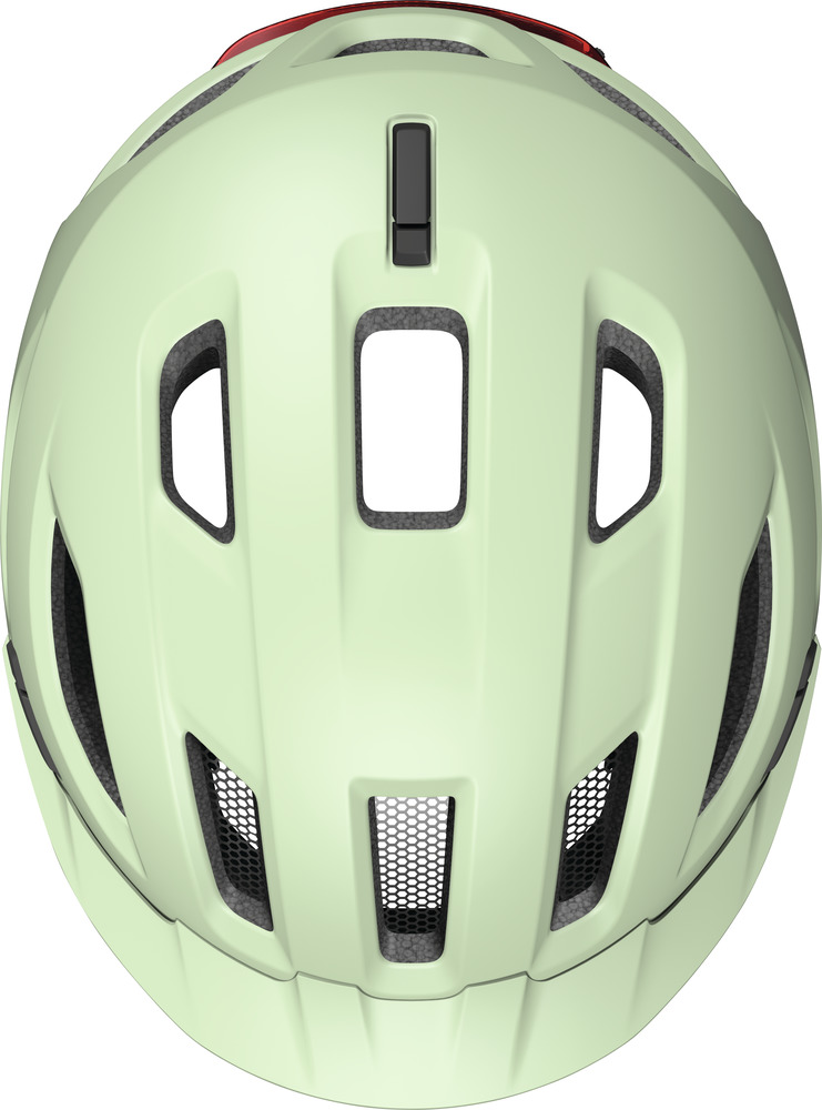 Beklædning - Cykelhjelme - Abus Hjelm Urban-I 4.0 ACE m. LED - Pistacchio Green