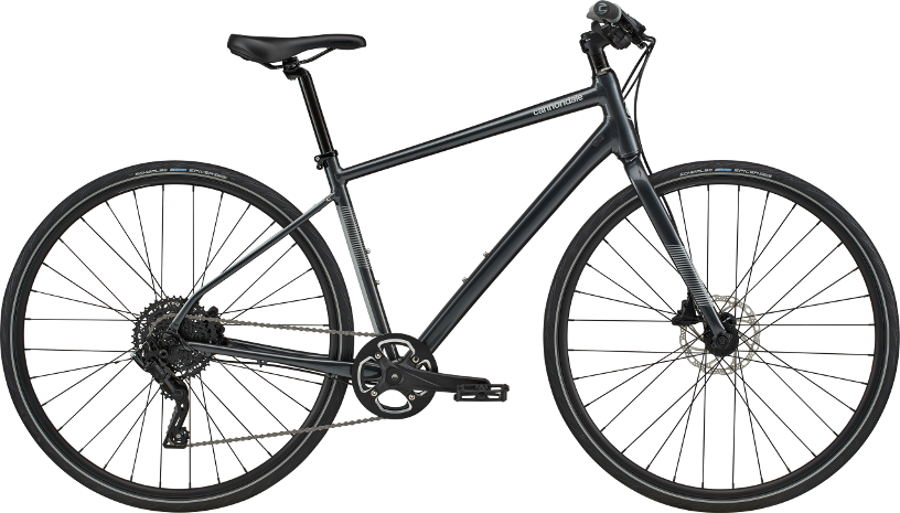 Se Cannondale Quick 4 2024 - Sort hos Cykelexperten.dk