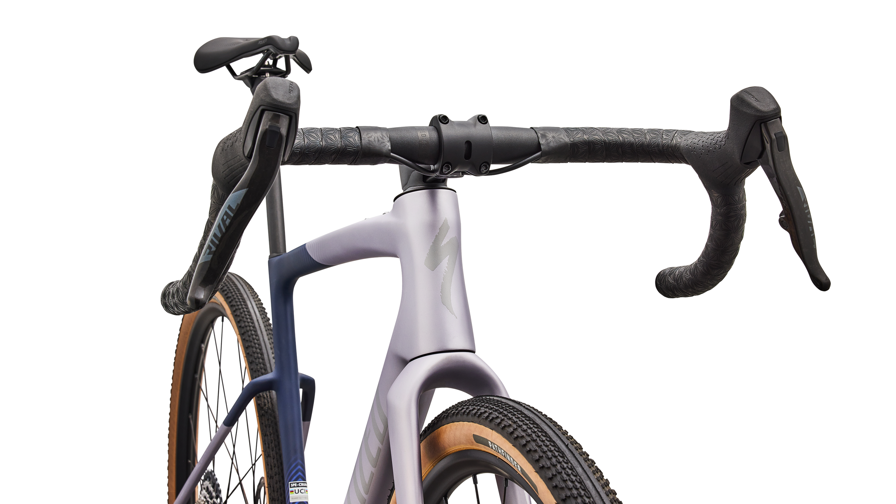 Cykler - Gravel cykler - Specialized Crux 5 Comp SRAM Rival XPLR 2027 - Amethyst Frost/Deep Marine/Shadow Silver