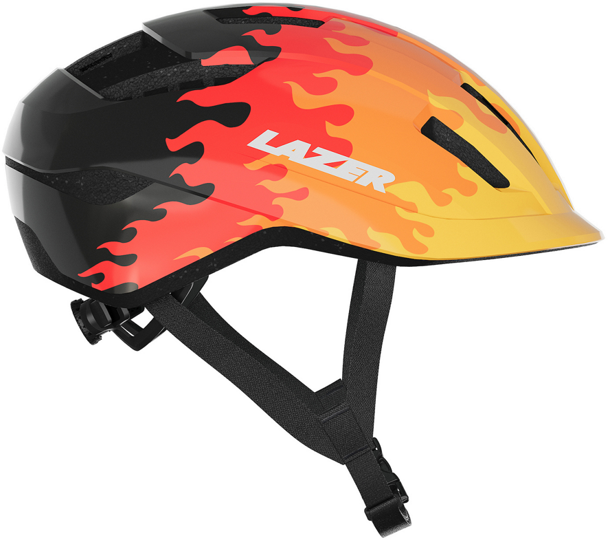 Lazer J1 Kineticore cykelhjelm - Flames Lazer J1 Kineticore cykelhjelm - Flames