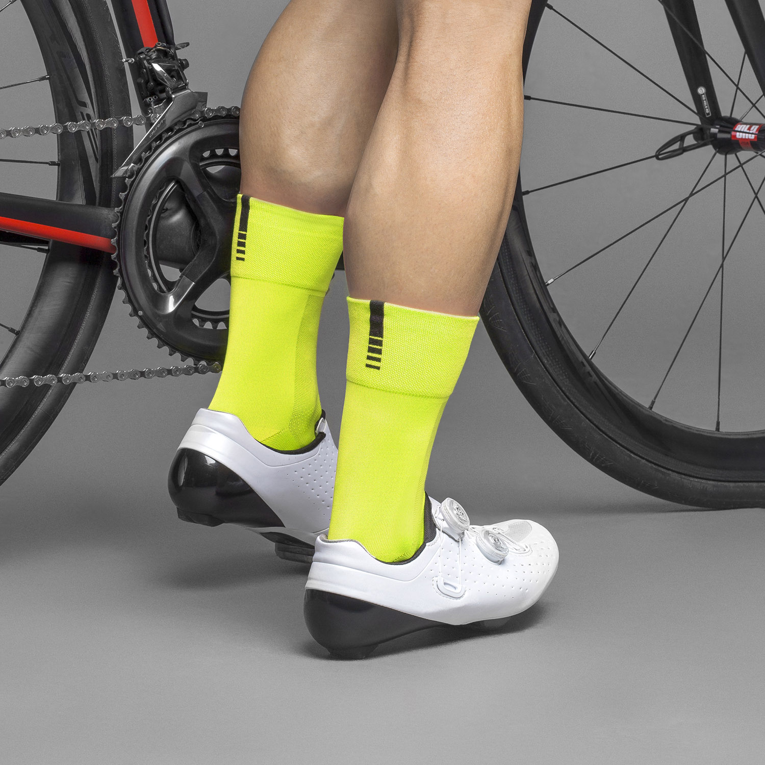 Beklædning - Sokker - GripGrab Lightweight SL Sokker - Hi-Vis Gul