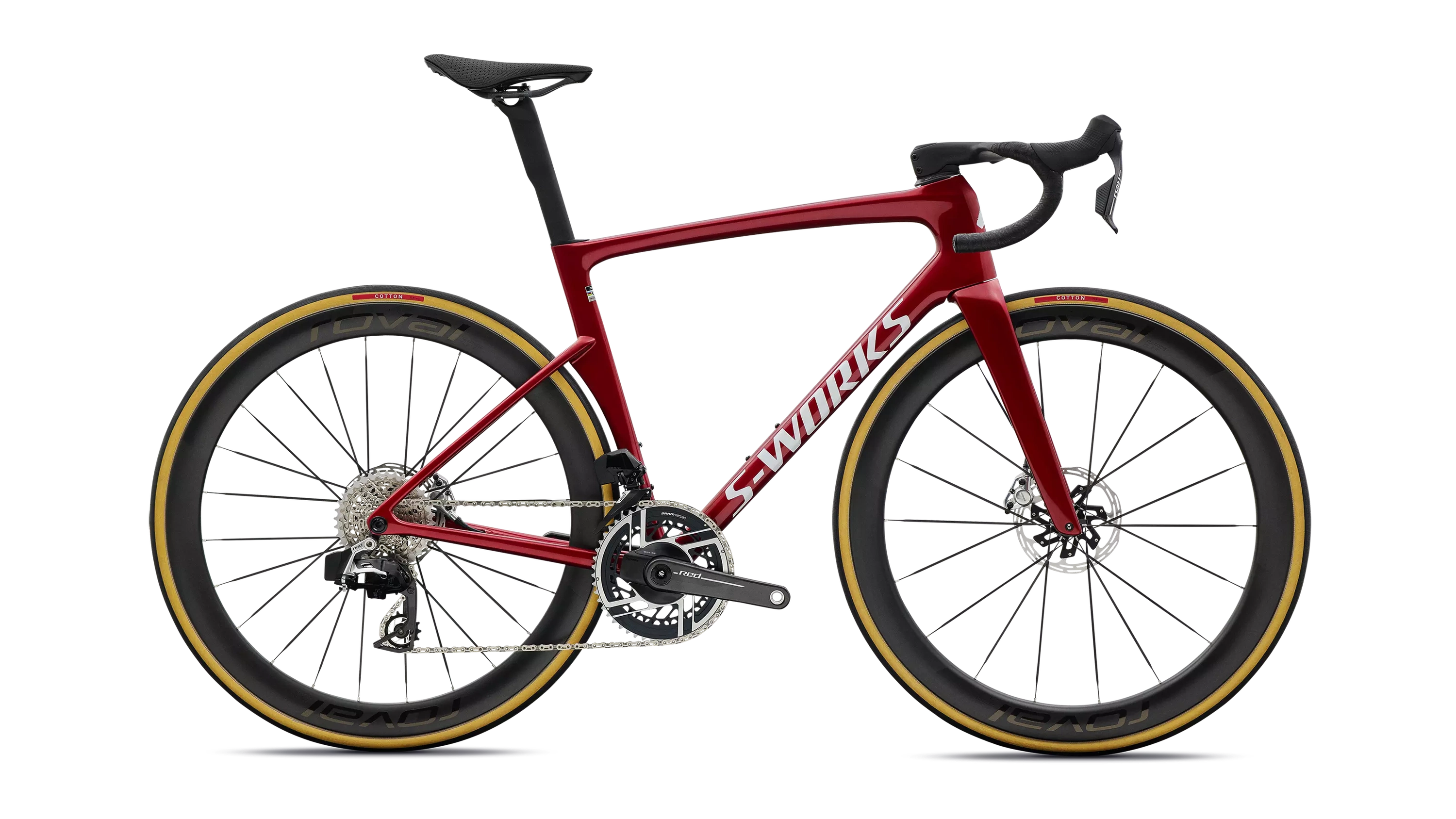 Cykler - Racercykler - Specialized S-Works Tarmac SL9 SRAM RED AXS 2027 - Gloss Ruby Metallic