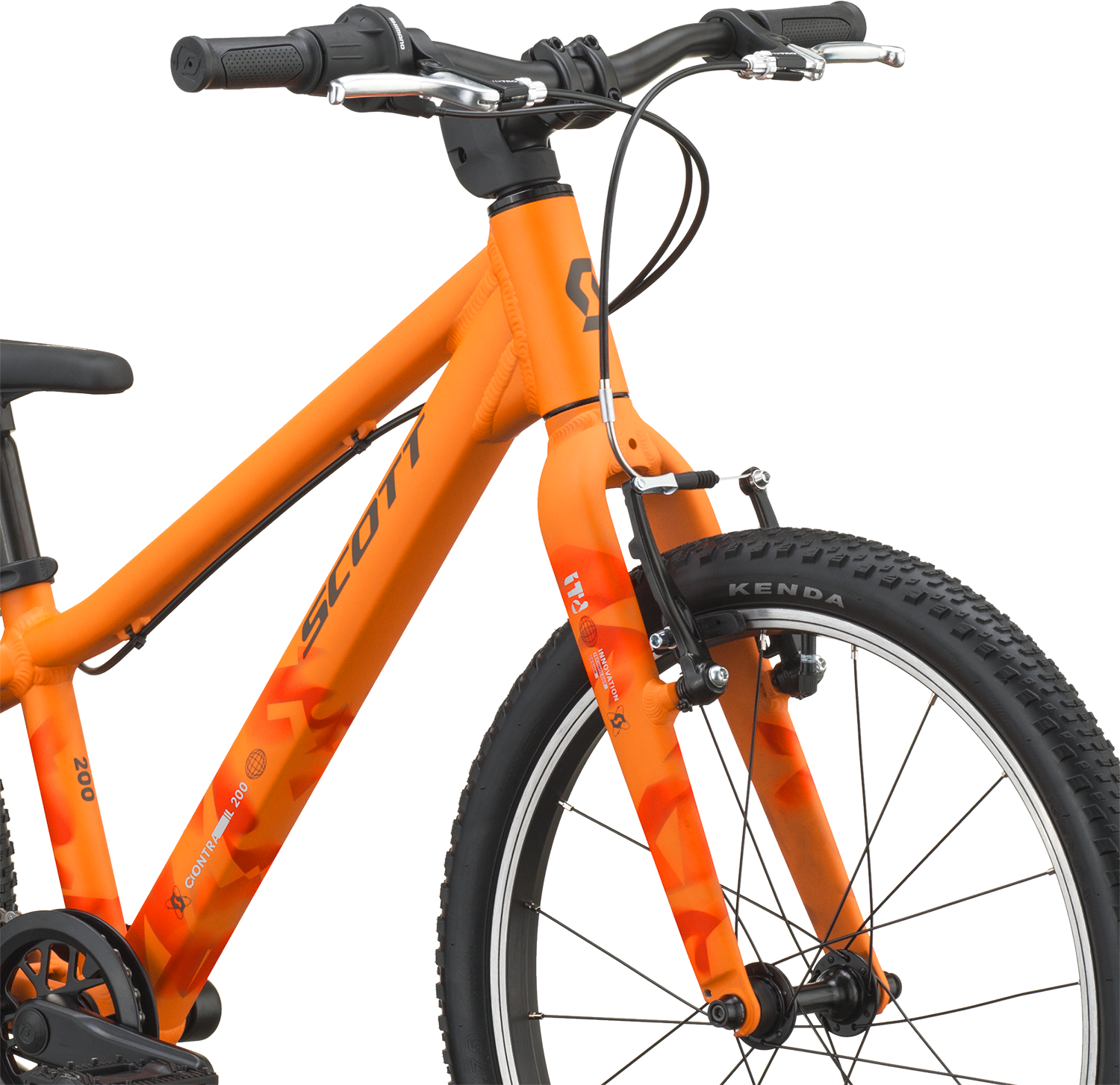 Cykler - Børnecykler - Scott Contrail 200 2027 - Ultra Orange