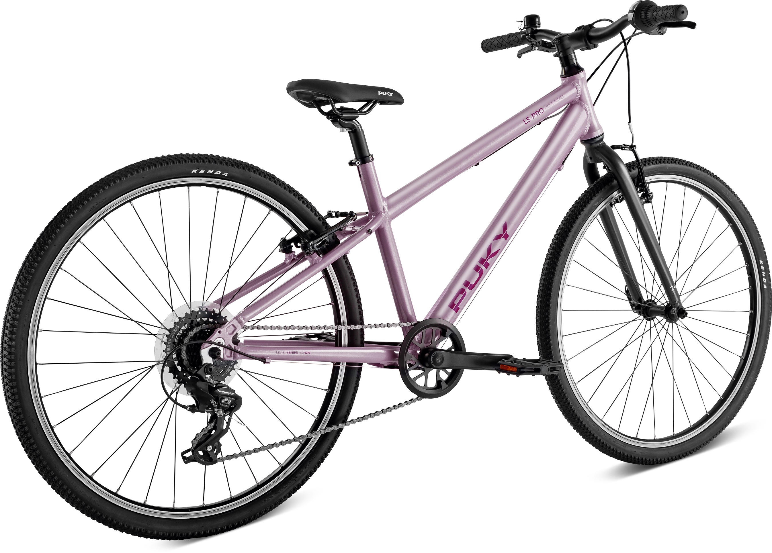 Cykler - Børnecykler - PUKY LS-PRO 26-8 Alu 26" - Pearl Pink/Anthrazit