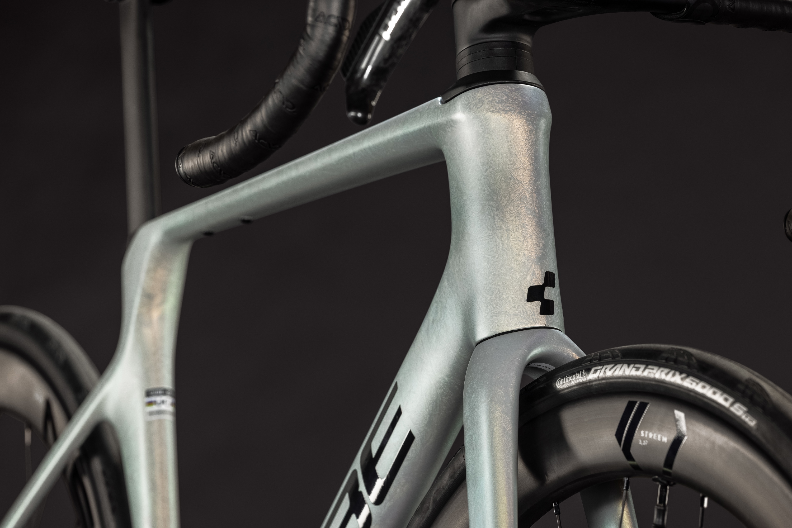 Cykler - Racercykler - Cube Agree C:62 SLT AXS 2027 - Stormyopal´n´Black