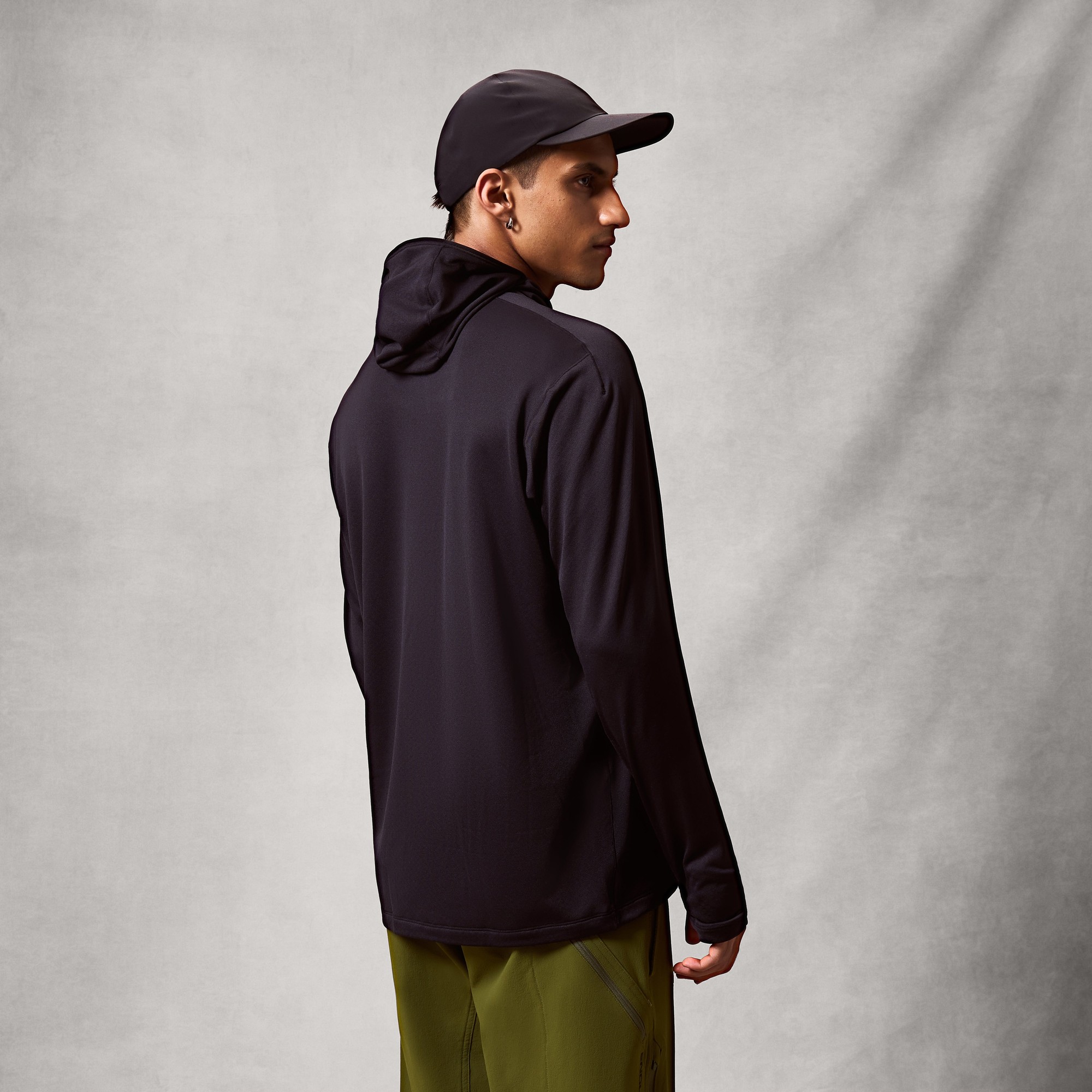 Beklædning - Cykeltrøjer - Endura AllTrack Rout Scuba Hoodie Fleece - Black