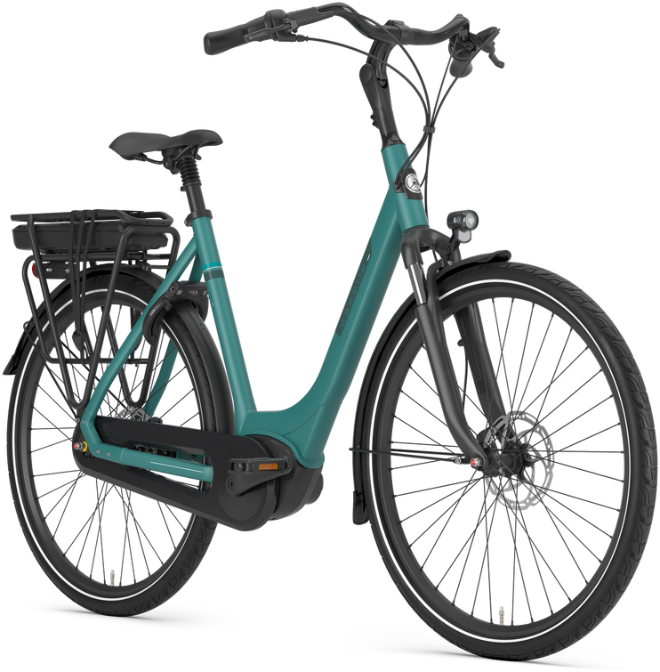 Cykler - Elcykler - Gazelle Paris C7+ HMB Dame 2026 - Thyme Green