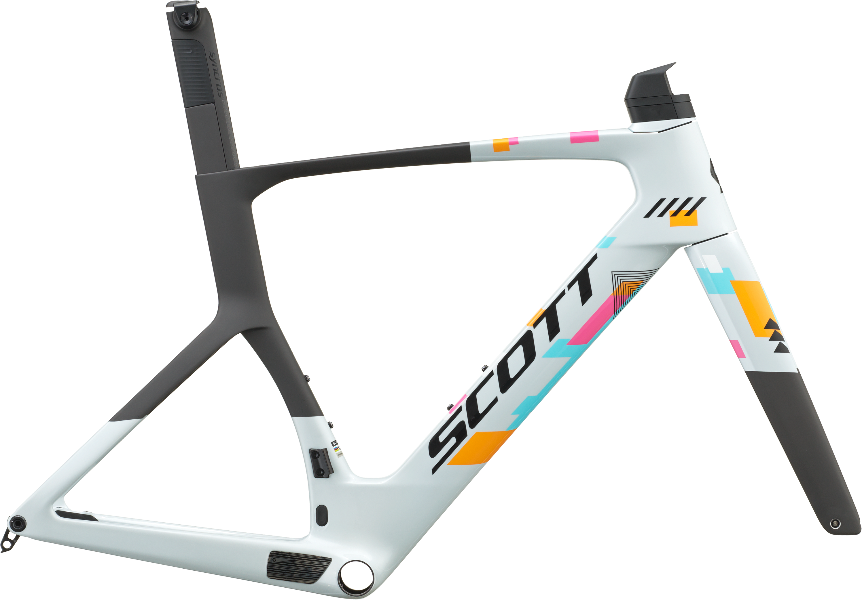 Scott Frame set Foil RC Team Replica 2027 - Team Clear