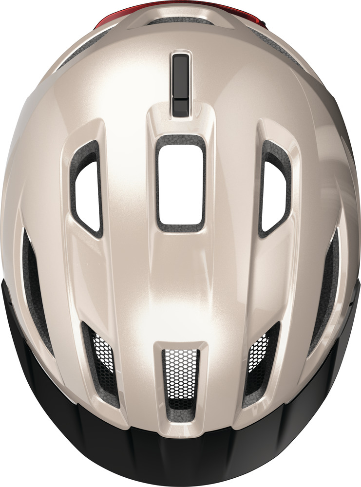 Beklædning - Cykelhjelme - Abus Hjelm Urban-I 4.0 m. LED - Champagne Gold
