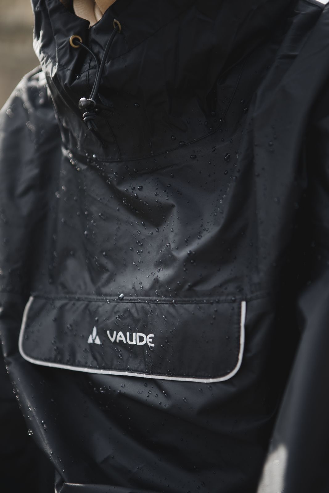 Beklædning - Regntøj & Vindtøj - VAUDE Valdipino Poncho - Indian Red