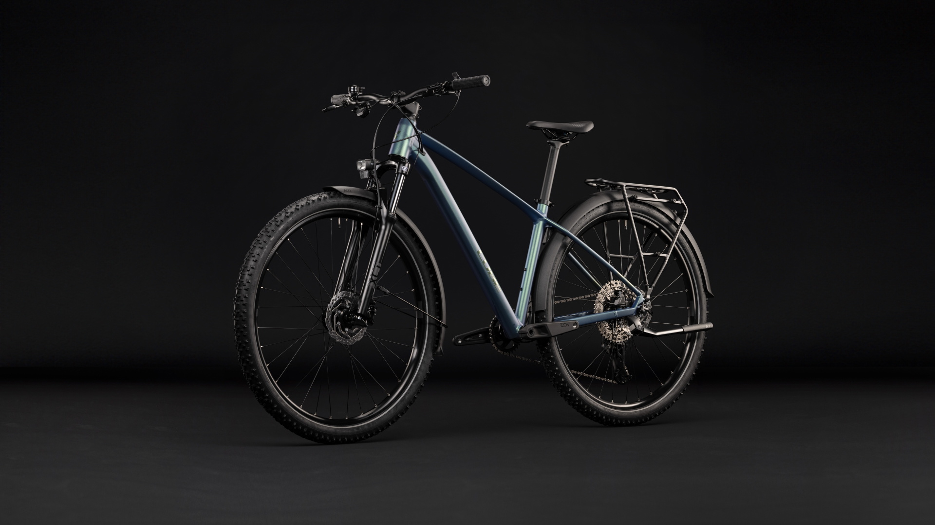 Cykler - Mountainbikes - Cube Aim SLX FE (Fully Equipped) 29" 2027 - Shiftverde´n´Chrome