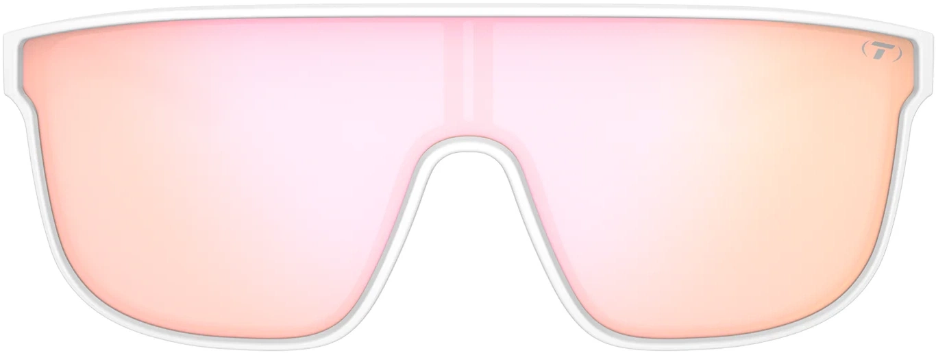 Beklædning - Cykelbriller - Tifosi Sanctum XL Cykelbriller – Matte White – Pink Mirror