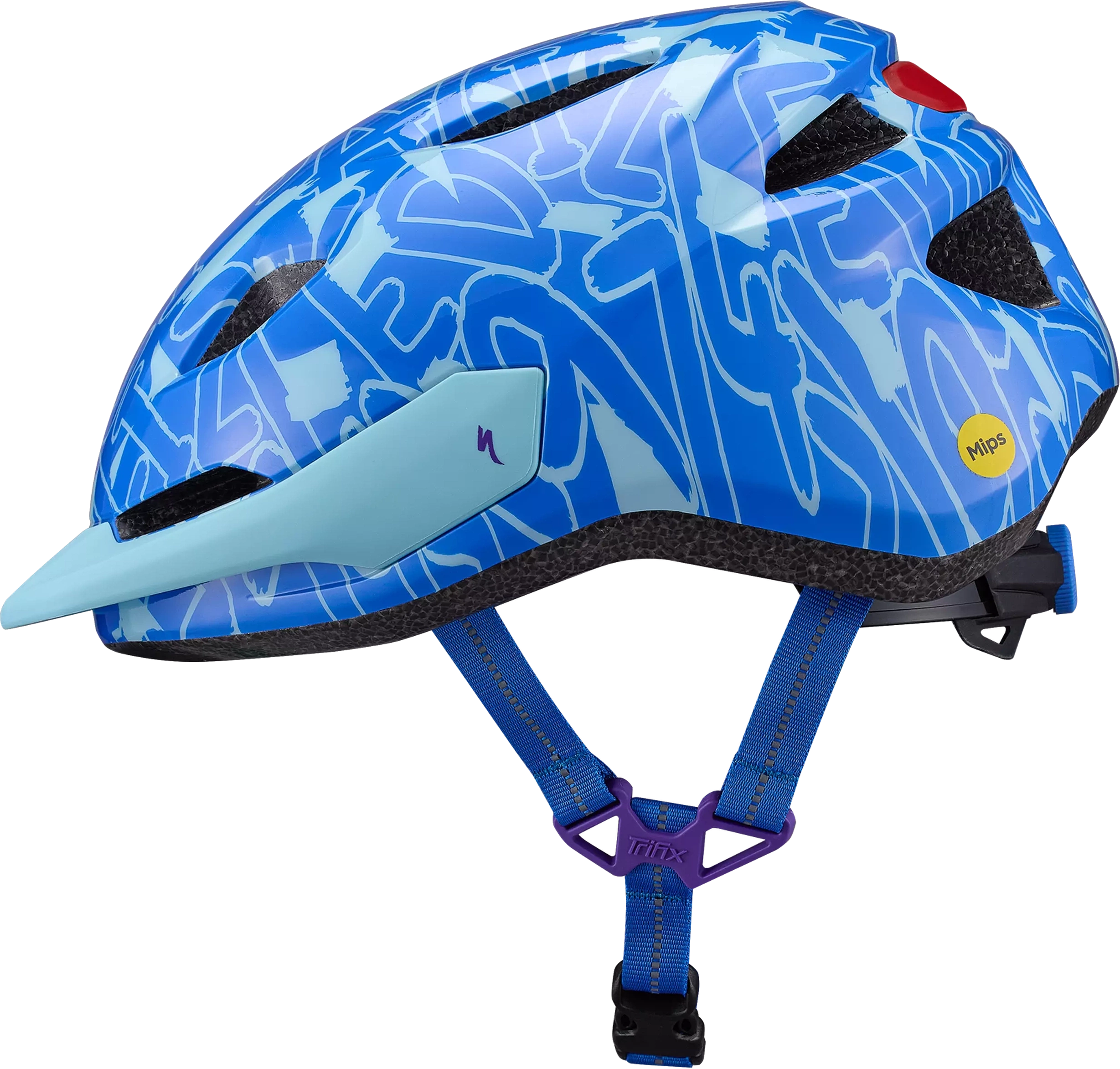 Beklædning - Cykelhjelme - Specialized Shuffle 2 MIPS m. LED - Sky Blue Graphic