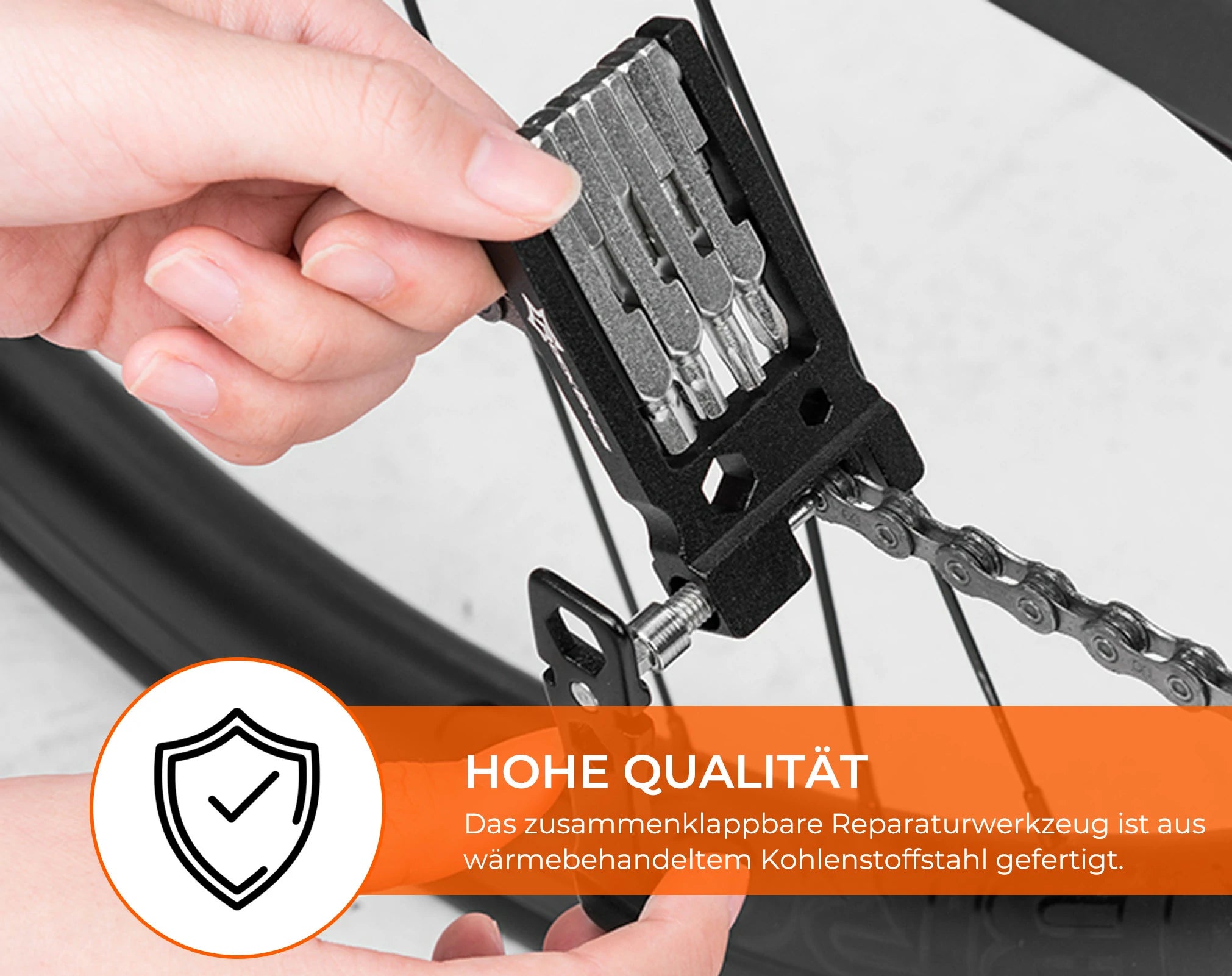 Tilbehør - Værktøj - RockBros Foldbart Multitool 20-i-1