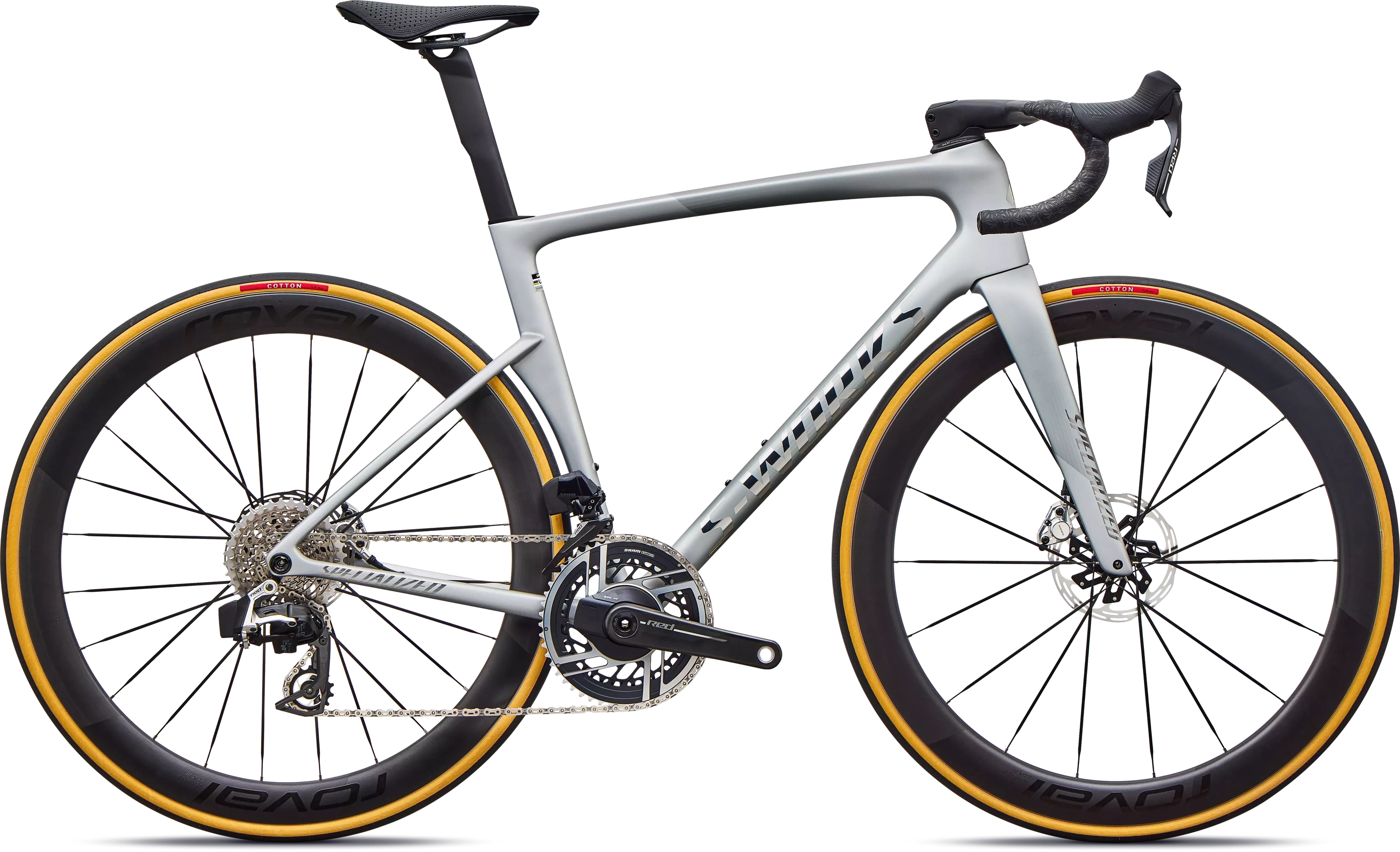 Specialized S-Works Tarmac SL9 SRAM RED AXS 2027 - Satin Silver Dust Specialized S-Works Tarmac SL9 SRAM RED AXS 2027 - Satin Silver Dust