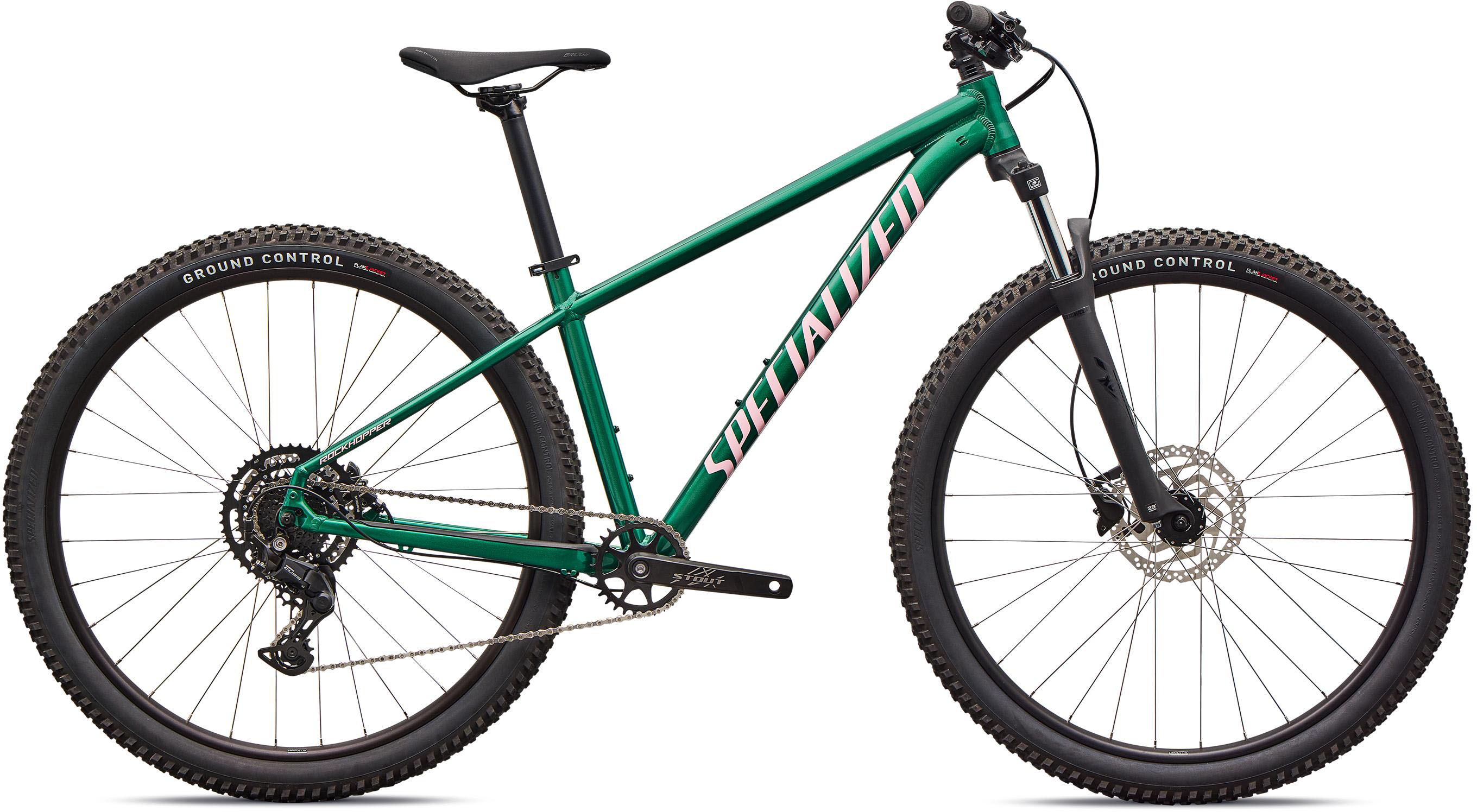 Specialized Rockhopper Sport 2026 - Gloss Pine Green / Desert Rose